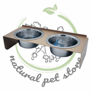 Porta Ciotola Piccola Natural Pet Store